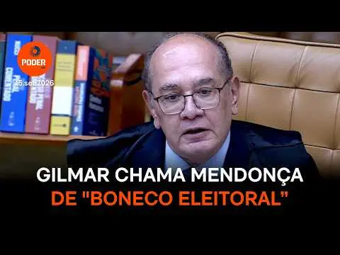 Gilmar Mendes chamou André Mendonça de boneco eleitoral no caso Moraes-Vorcaro. A crítica veio pelo suposto interesse e…