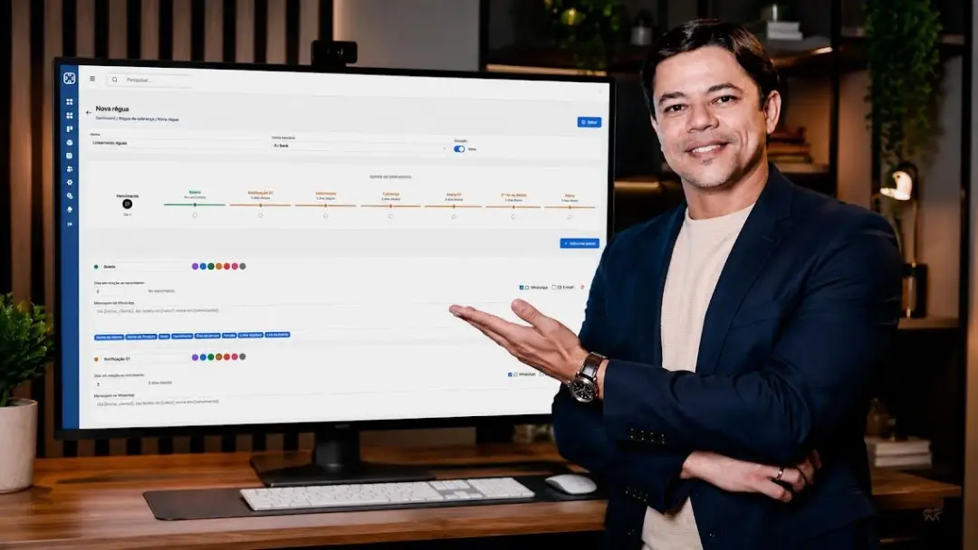 IMOBMEET lançou régua de cobrança para loteadoras, permitindo notificações automáticas por WhatsApp e e-mail. O control…