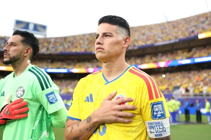 James Rodriguez anuncia a aposentadoria internacional após a Copa do Mundo, encerrando sua jornada com 131 partidas pel…