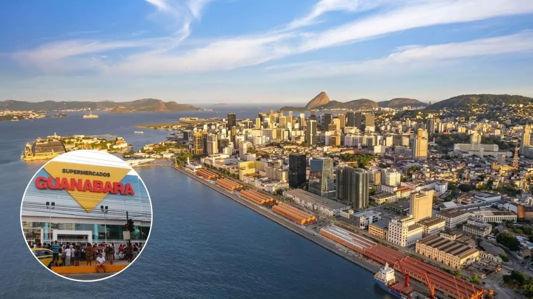 Porto Maravilha, Rio de Janeiro. O projeto de um supermercado Guanabara no Porto Maravilha empacou porque o preço dos t…