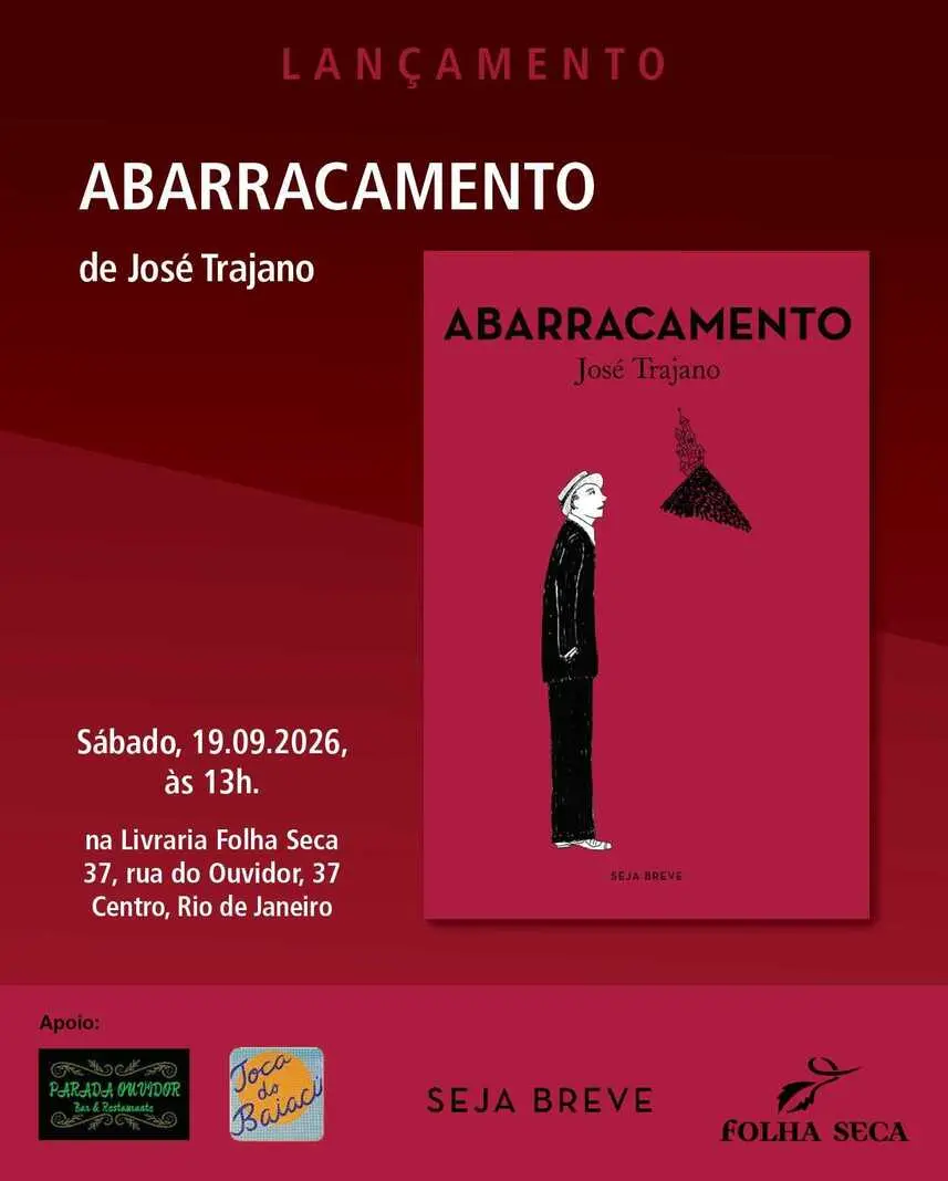 José Trajano lança o livro Abarracamento na Folha Seca no Rio, neste sábado a partir das 13h. A obra traça a história d…