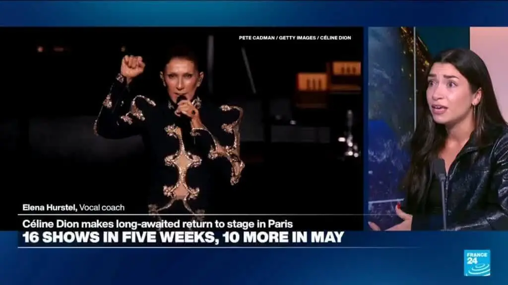 Celine Dion voltou ao palco em Paris com show lotado após anos lutando contra uma doença neurológica rara. A performanc…