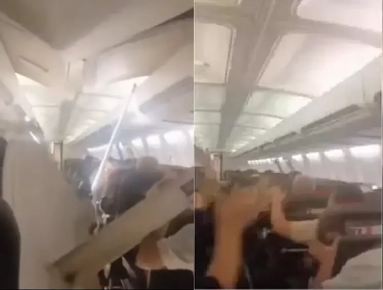 Boeing 737 da Sepahan Airlines fez pouso de emergência no Irã após o teto da aeronave ceder durante o voo. O incidente,…