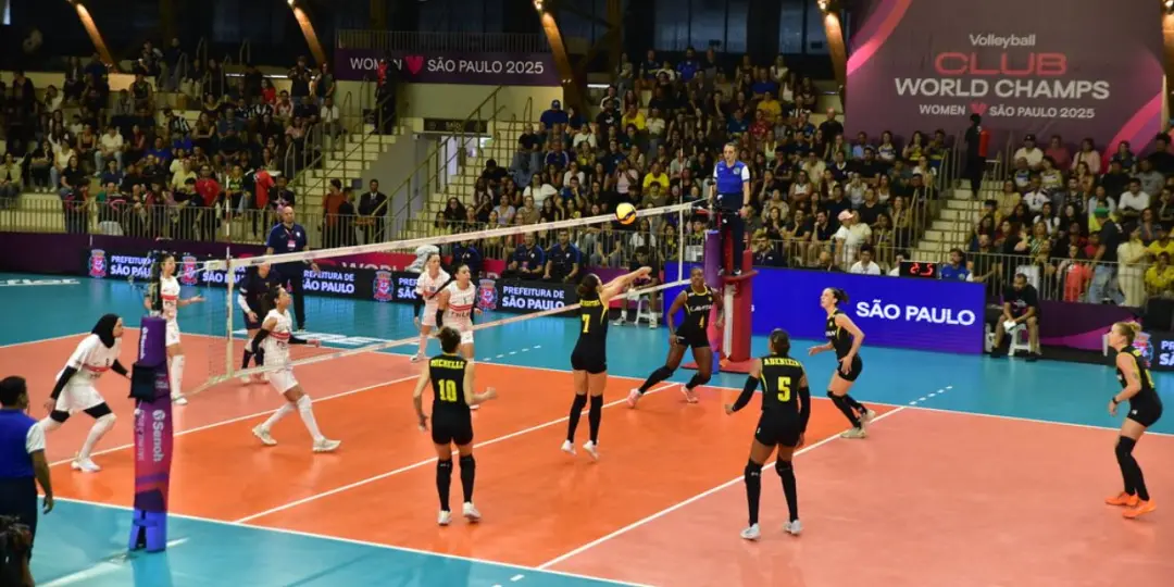 Mundial de Clubes de Vôlei Feminino de 2026, em São Paulo, terá direitos de transmissão da Globo pelo Sportv e GeTV. É …