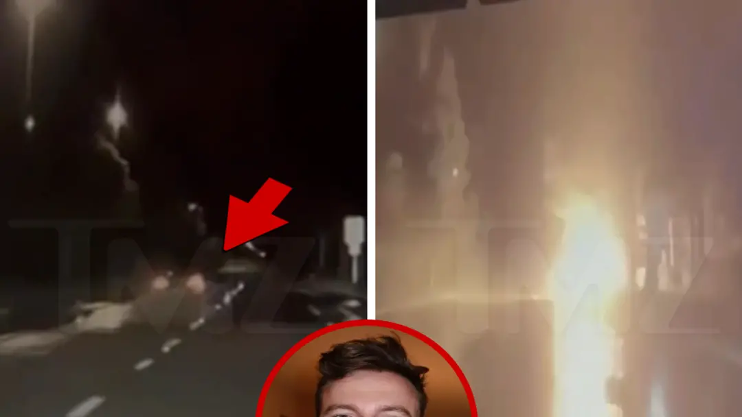 James Wehr perdeu o controle do carro e morreu em um acidente violento com chamas, segundo o registro em vídeo. É um le…