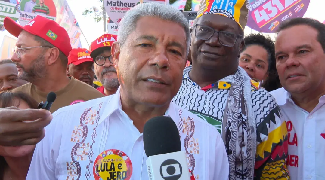 Jerônimo Rodrigues falou sobre as propostas para a cultura na Bahia, defendendo ampliar o fomento e o audiovisual. É im…