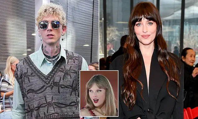 Taylor Swift recebeu MGK e Dakota Johnson em seu apartamento em Nova York. A coincidência chamou atenção por causa dos …