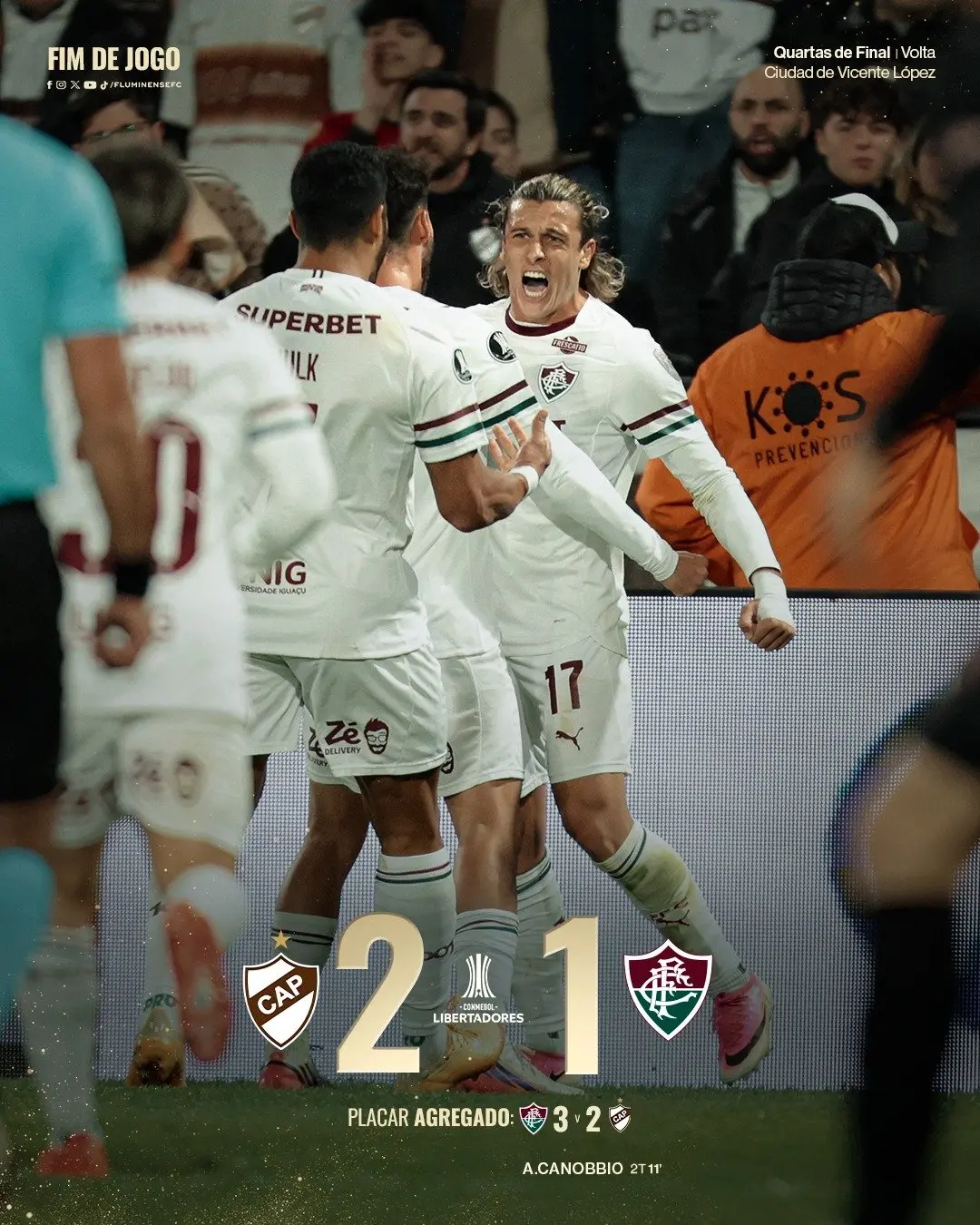Fluminense perde 2 a 1 pro Platense em Buenos Aires, mas avança pra semifinal da Libertadores. A classificação veio do …