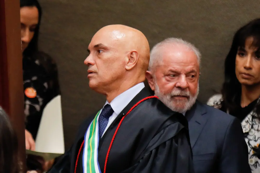 Campanha do Lula resgata o histórico de Moraes, lembrando que ele foi indicado por Michel Temer e teve posições contrár…