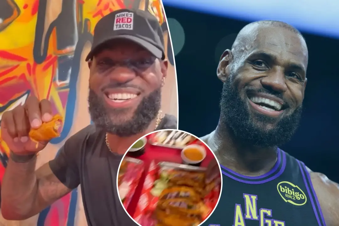 LeBron James postou vídeo com tacos na terça, revisitando a ideia de Taco Tuesday. O pedido de marca registrado foi neg…