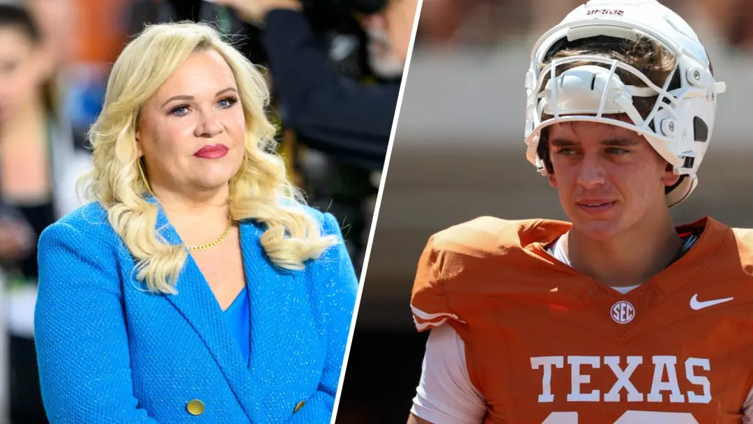 Holly Rowe perdoou Arch Manning após ele pedir desculpas sobre comentar um video em IA na coletiva de imprensa. Minha v…