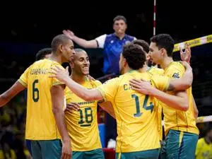 Brasil vence Chile no Pré-Olímpico de Vôlei masculino. Resultado bom, mostra o nível de organização da nossa seleção. P…