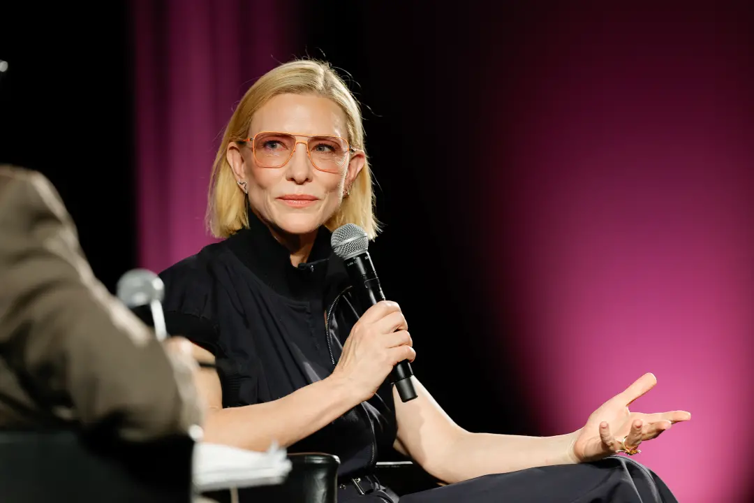 Cate Blanchett vai ao Festival de Cinema de Tóquio apresentando cinco curtas do Fundo de Filmes de Deslocamento. É impo…