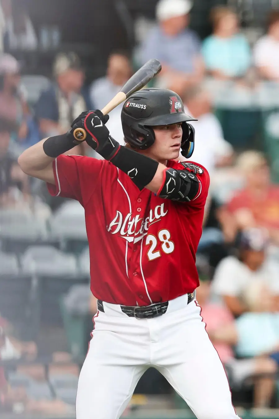 Easton Carmichael, pichador dos Pirates, teve uma temporada consistente em Greensboro com .305/.350/.518 e 16 home runs…