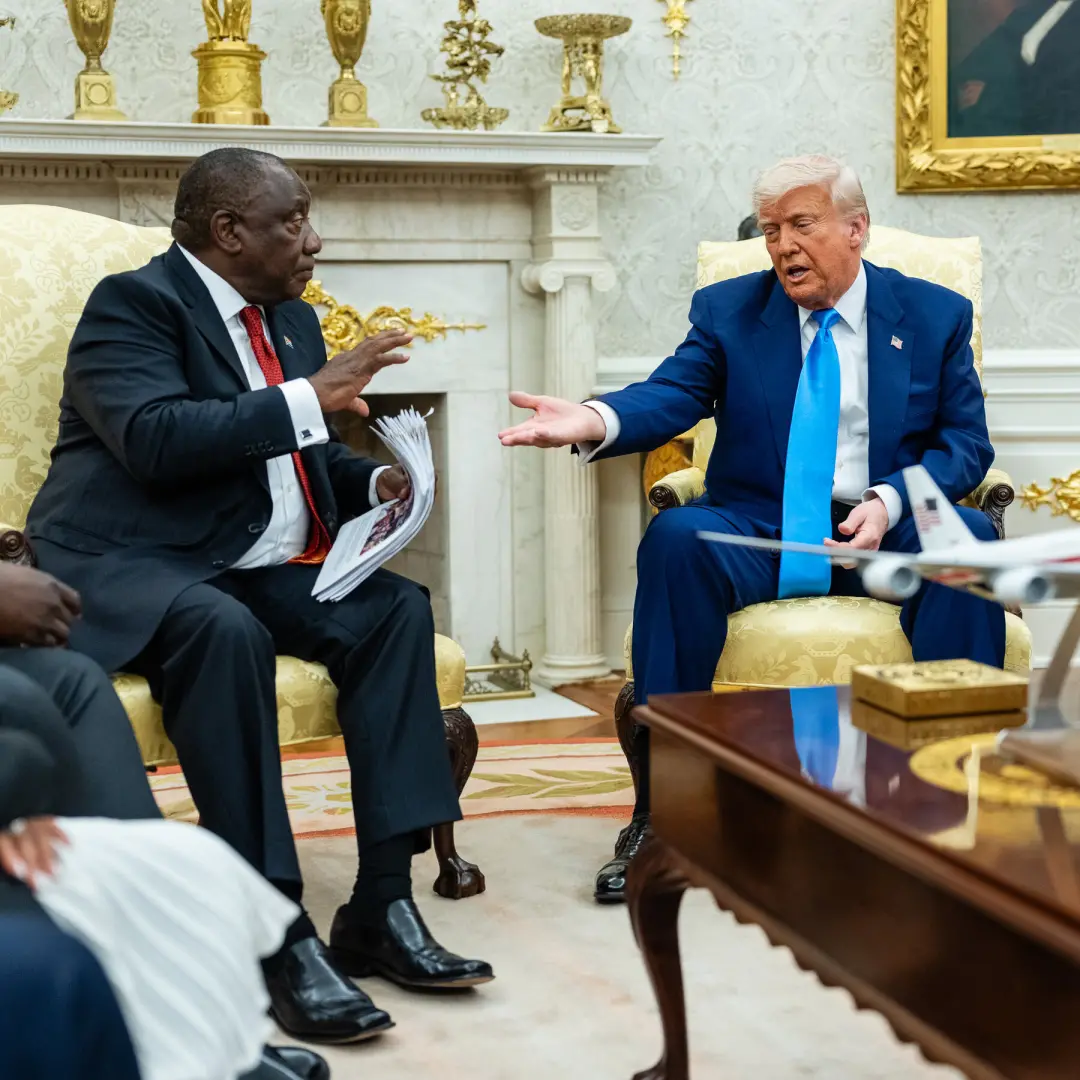 Washington barra sul-africanos por alegações de discriminação anti-branca, enquanto o presidente sul-africano chama as …