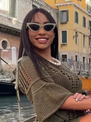 Gabriella Querino Elorriaga, brasileira de 26 anos, foi encontrada em Veneza após desaparecer em acidente com táxi aquá…
