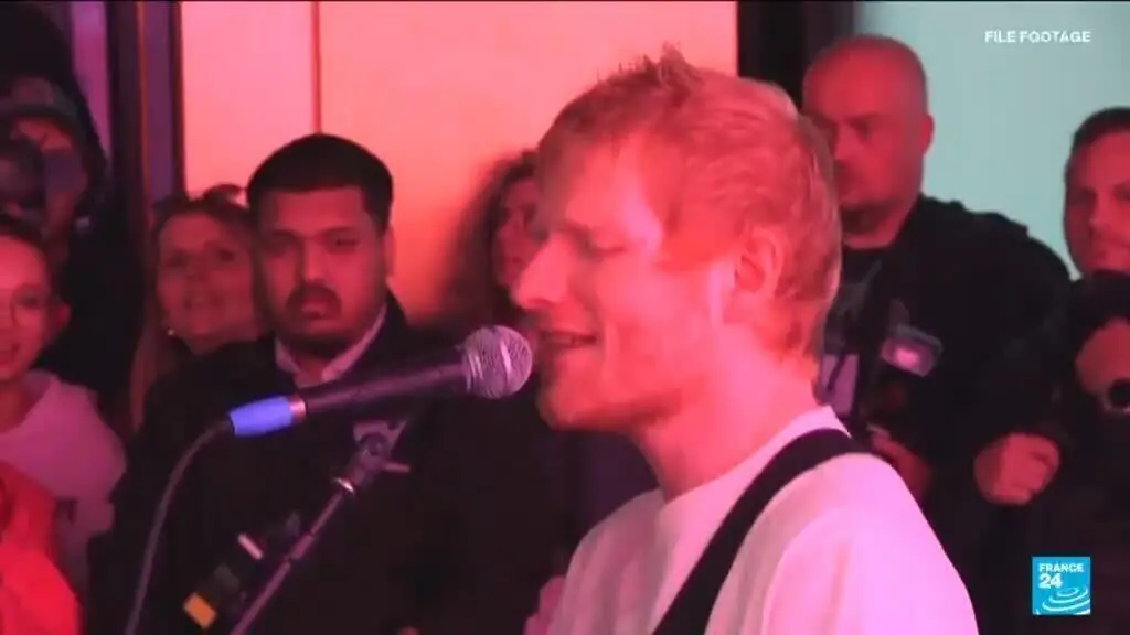 Quatro shows de apoio da turnê de Ed Sheeran caíram por causa do Macklemore, que foi retirado por comentários pro Pales…