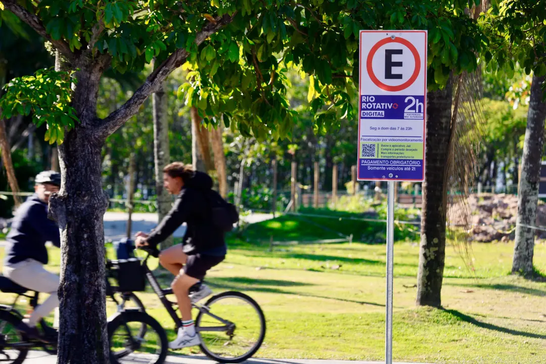 Limite de permanência no Rio Rotativo Digital subiu para dez horas e o sistema ampliou para Urca, Centro e Barra da Tij…