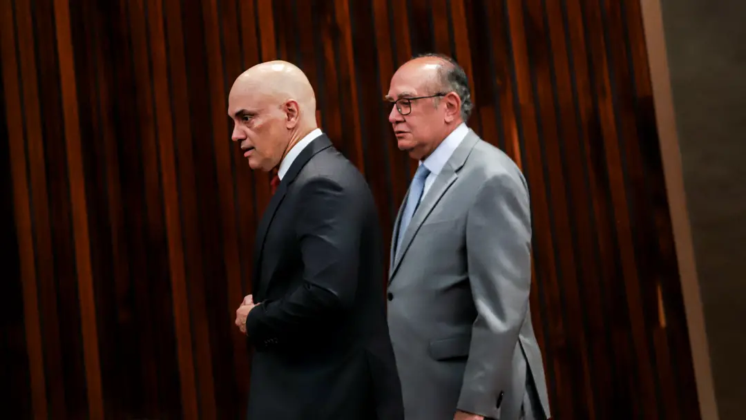 Gilmar Mendes usou a comparação com a máfia ao criticar André Mendonça sobre a derrubada de sigilo na troca de mensagen…