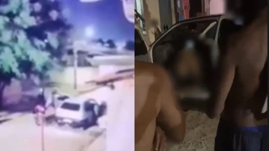 Allan Jefferson Messias da Silva, de 22 anos, foi morto a tiros dentro de carro no bairro Morro da Esperança, em Teresi…