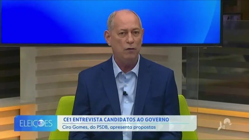 Ciro Gomes foi entrevistado no CE1 na área A20. Acho importante que figuras políticas estejam em espaços de debate, poi…