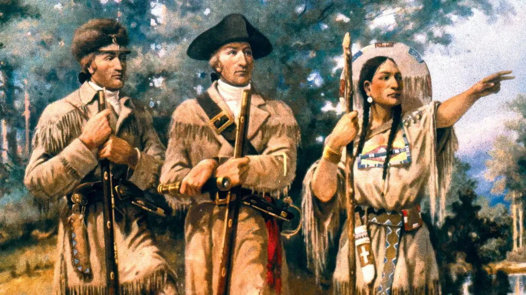 Lewis e Clark, na viagem de 1804, deixaram traços que arqueólogos usaram para rastrear a expedição. O uso de um tipo de…