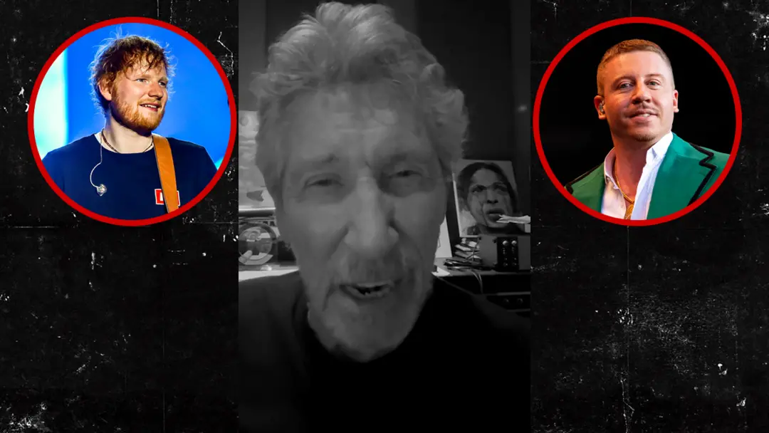 Roger Waters chamou Ed Sheeran de babaca por ele ter tirado Macklemore da turnê por causa da opinião do cantor sobre Pa…