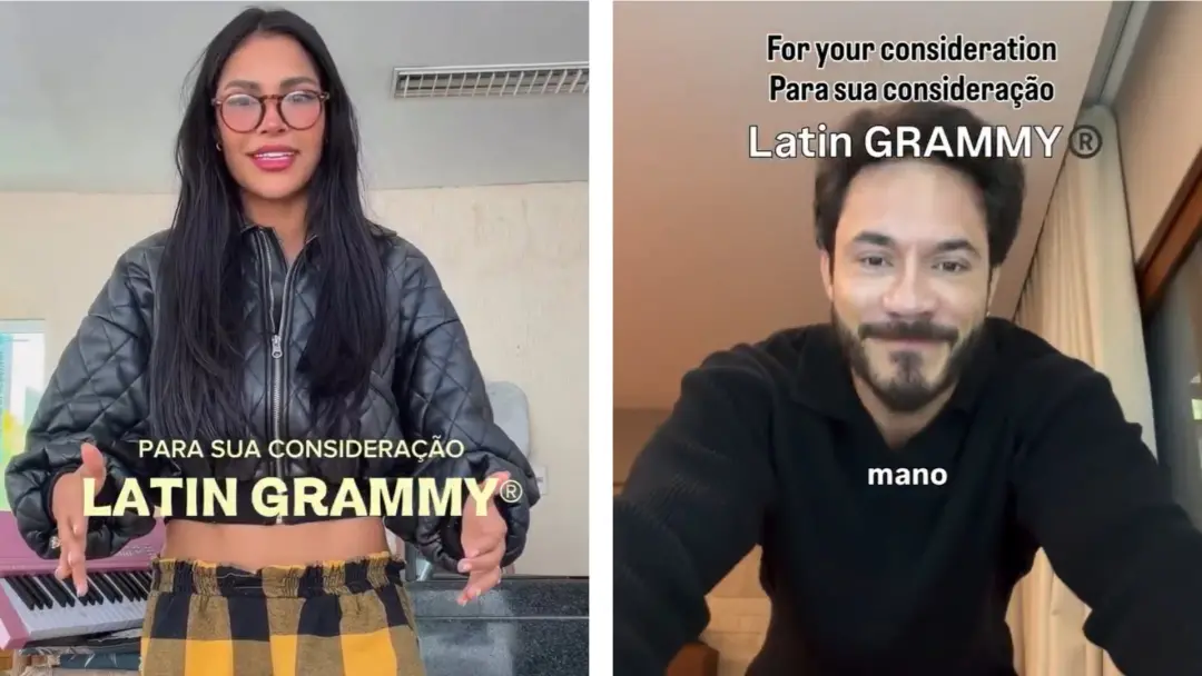 Flay e Eliezer, que submeteram trabalhos ao Grammy Latino, não foram indicados. A celebração da inscrição era uma estra…