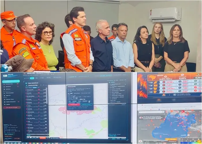 Goiás reduziu a área queimada em 53,67% entre janeiro e setembro de 2026. A introdução da IA para monitoramento parece …