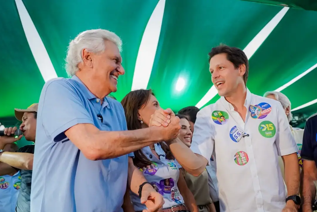 Daniel Vilela lidera a disputa pelo Governo de Goiás com 43,9% das intenções de voto, com 26 pontos de vantagem. A conc…