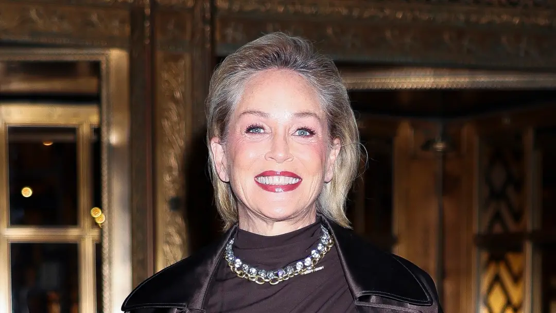 Sharon Stone, 68 anos, apareceu radiante em evento da Vogue em Nova York vestindo um vestido totalmente transparente se…