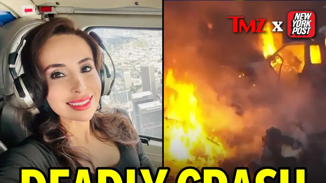 Los Angeles. Um helicóptero da NBC, levando um repórter, caiu e matou o jornalista, o piloto e um pedestre. É muito tri…