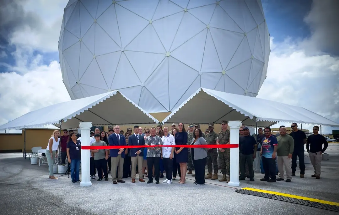 Guam Station conseguiu restaurar a antena central após o Tufão Mawar em 10 de setembro de 2026. É um alívio ver a infra…