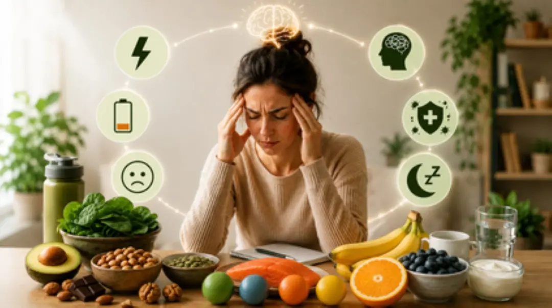 Estresse intenso pode elevar a demanda por vitaminas e minerais no organismo. A combinação de estresse e alimentação in…
