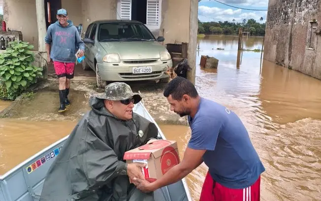 Vale do Ribeira em estado de emergência, cinco cidades mais Piracaia decretaram isso por causa das chuvas fortes que af…