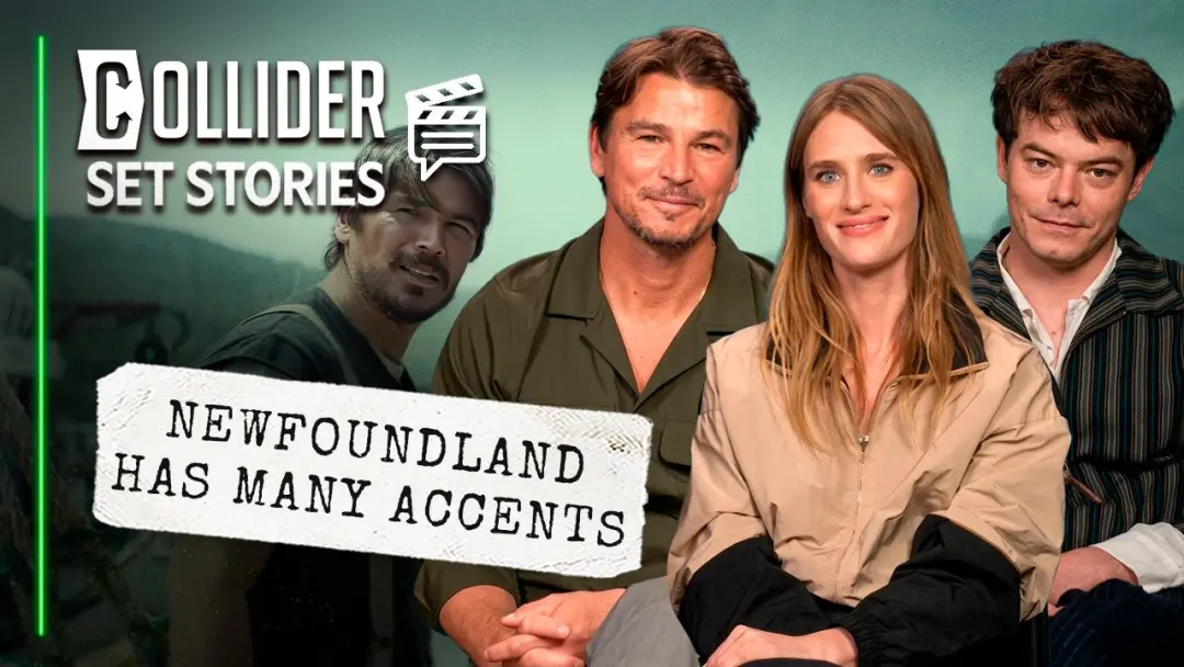 Josh Hartnett, Mackenzie Davis e Charlie Heaton mergulharam na cultura local de Newfoundland durante a filmagem de Belo…