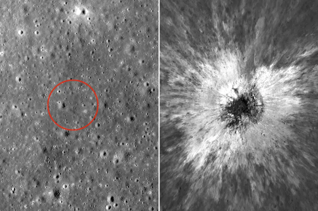 Impacto de asteroide na Lua gerou cratera McGetchin, com cerca de 222 metros de diâmetro, evento raro que só se espera …