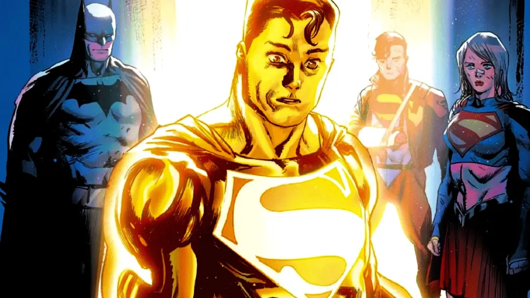 Superman atinge sua forma dourada em cerca de três minutos quando o corpo dele sofre danos letais por Kryptonita. A tra…