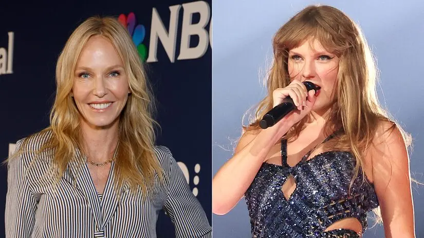 Taylor Swift apareceu no set de Law & Order SVU com um pessoal grande, Kelli Giddish disse que foi maior que a chegada …