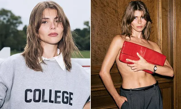 Olivia Jade, com 26 anos, divulgou um anúncio de moda da Reformation, sete anos depois do escândalo de admissão univers…