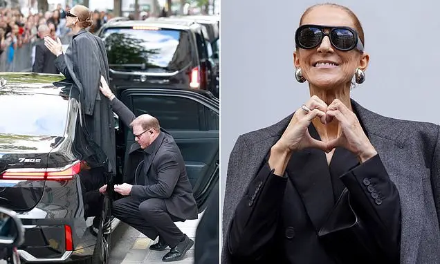 Em Paris, o segurança de Celine Dion voltou ao trabalho e ajudou ela a sair do carro para cumprimentar fãs. É bom ver a…