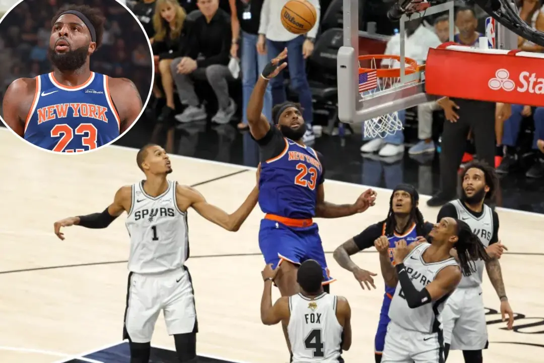 Mitchell Robinson faltou à apresentação na Celtics porque o irmão, Zeek, sofreu um acidente de carro. É uma situação be…