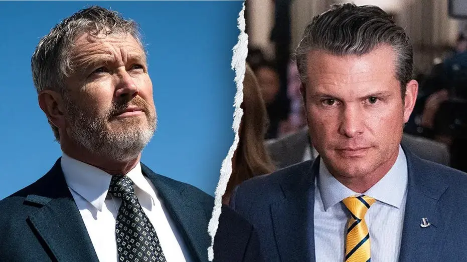 Rep. Thomas Massie apresentou oito artigos de impeachment contra o chefe do Pentágono Pete Hegseth. O presidente da Câm…