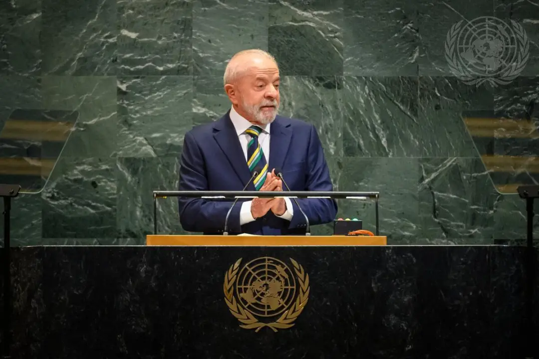 Nova York, 22 de setembro, Lula fala na ONU sobre cooperação contra crime organizado. É importante falar em multilatera…