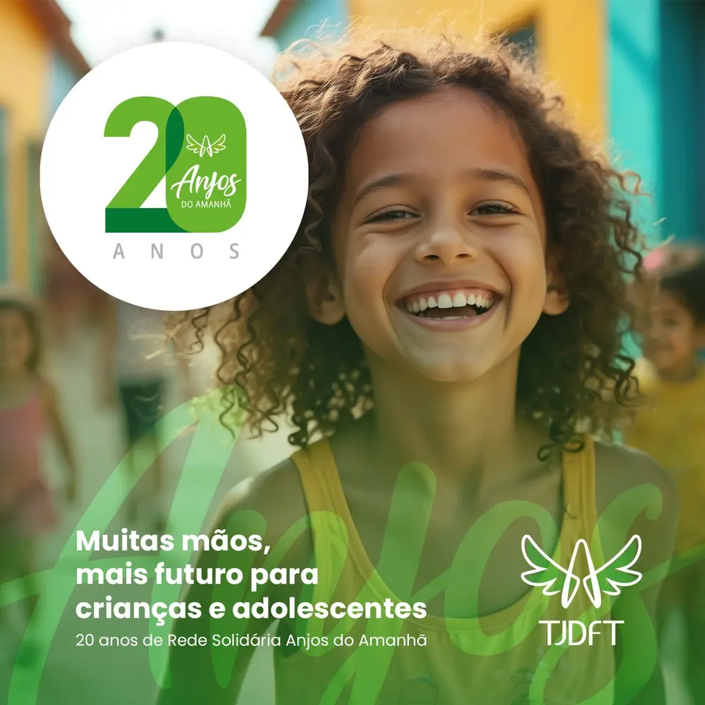 Rede Anjos do Amanhã completa 20 anos de apoio a crianças e famílias atendidas pela Justiça Infantojuvenil no DF. É imp…