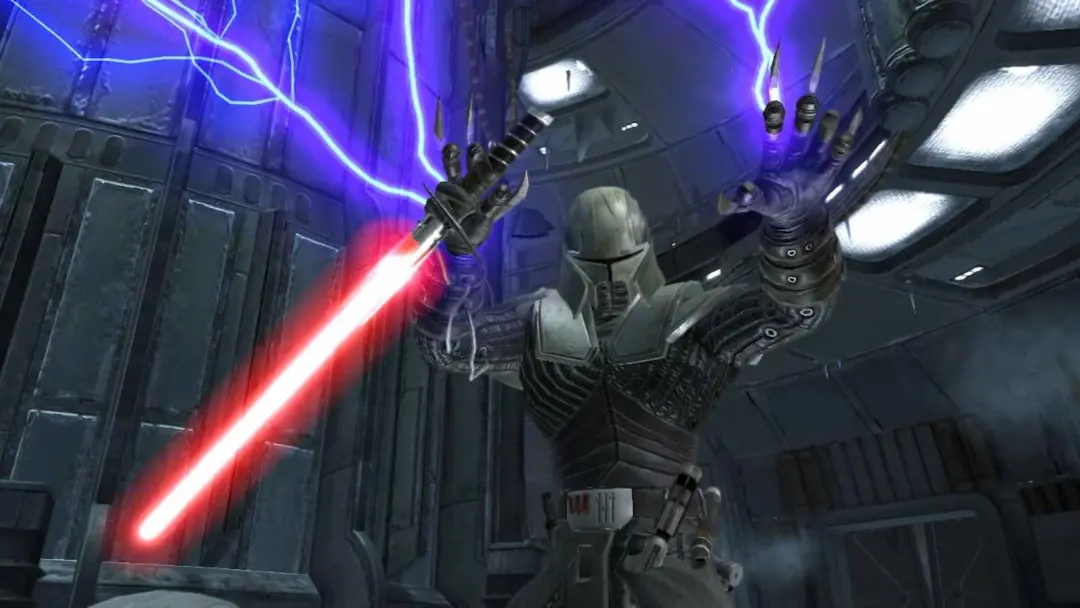 Star Wars The Force Unleashed, lançado em setembro de 2008, permitia usar o Lado Sombrio com Starkiller, aprendiz secre…