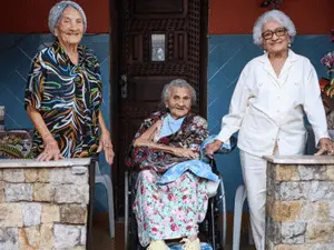 Três irmãs centenárias do Rio de Janeiro, registradas no Guinness, vão ser estudadas pela USP. É um reconhecimento baca…