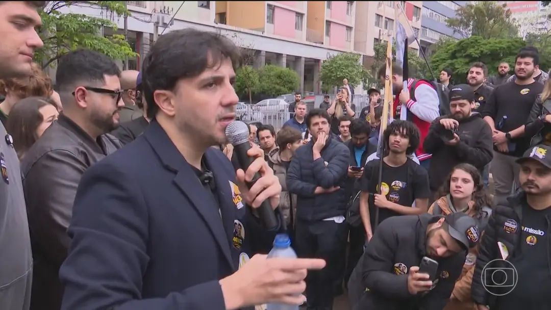 Renan Santos do Missao fez campanha no Paraná, com atos em Londrina, Arapongas e Maringá. A defesa de uma reforma no Ju…