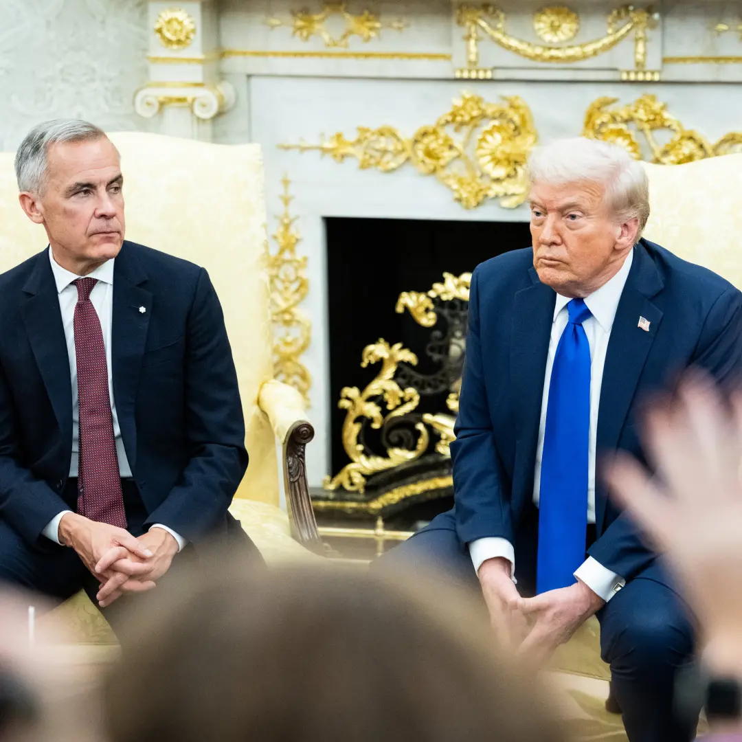 Trump querendo o Canadá como estado 51 e jogando ele para a União Europeia. Essa diplomacia de ameaçar amigos próximos …
