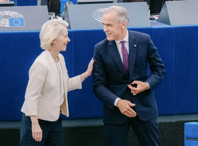 Trump ameaçou impor tarifas pesadas à Europa se o acordo com Canadá for visto como hostil aos interesses americanos. Es…